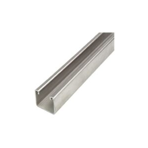CANAL STRUT LISO DE 1 5/8" X 1 5/8" X 3m ACERO INOXIDABLE