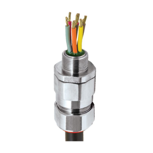 CONECTOR DE LATON NIQUELADO PARA CABLE SWA, CLA1, DIV 1 Y 2 , ATEX, IEC