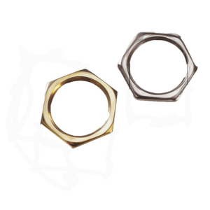 CONTRATUERCA ROSCA NPT, DESDE 1/2" A 4", LATON NIQUELADO