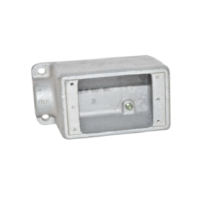 CAJA CONDULET RECTANGUNLAR S/TAPA CLA 1 DIV 1 & 2