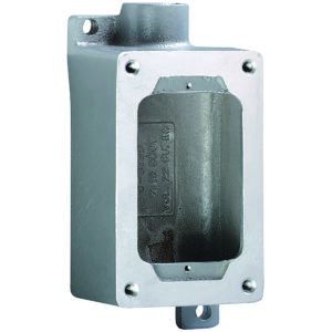CAJA SOPORTE C/UNA SALIDA DE 3/4" CL 1, DIV 1 & 2
