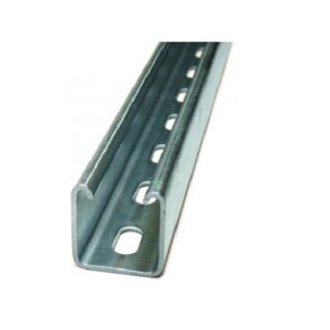 CANAL STRUT RANURADO 1 5/8" X 1 5/8 X 3MT , ZINCADO