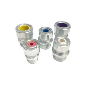 PRENSAESTOPA DE ACERO PARA CABLE VULCANIZADO , ROSCA NPT, UL