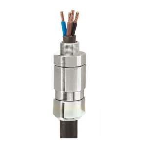 PRENSAESTOPA DE LATON NIQUELADO PARA CABLE SWA , ASA, AWA, STA