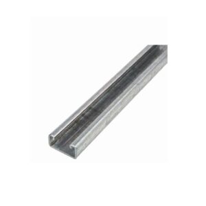 CANAL STRUT BAJO DE 1 5/8" X 1" X 3 MTS, ZINCADO